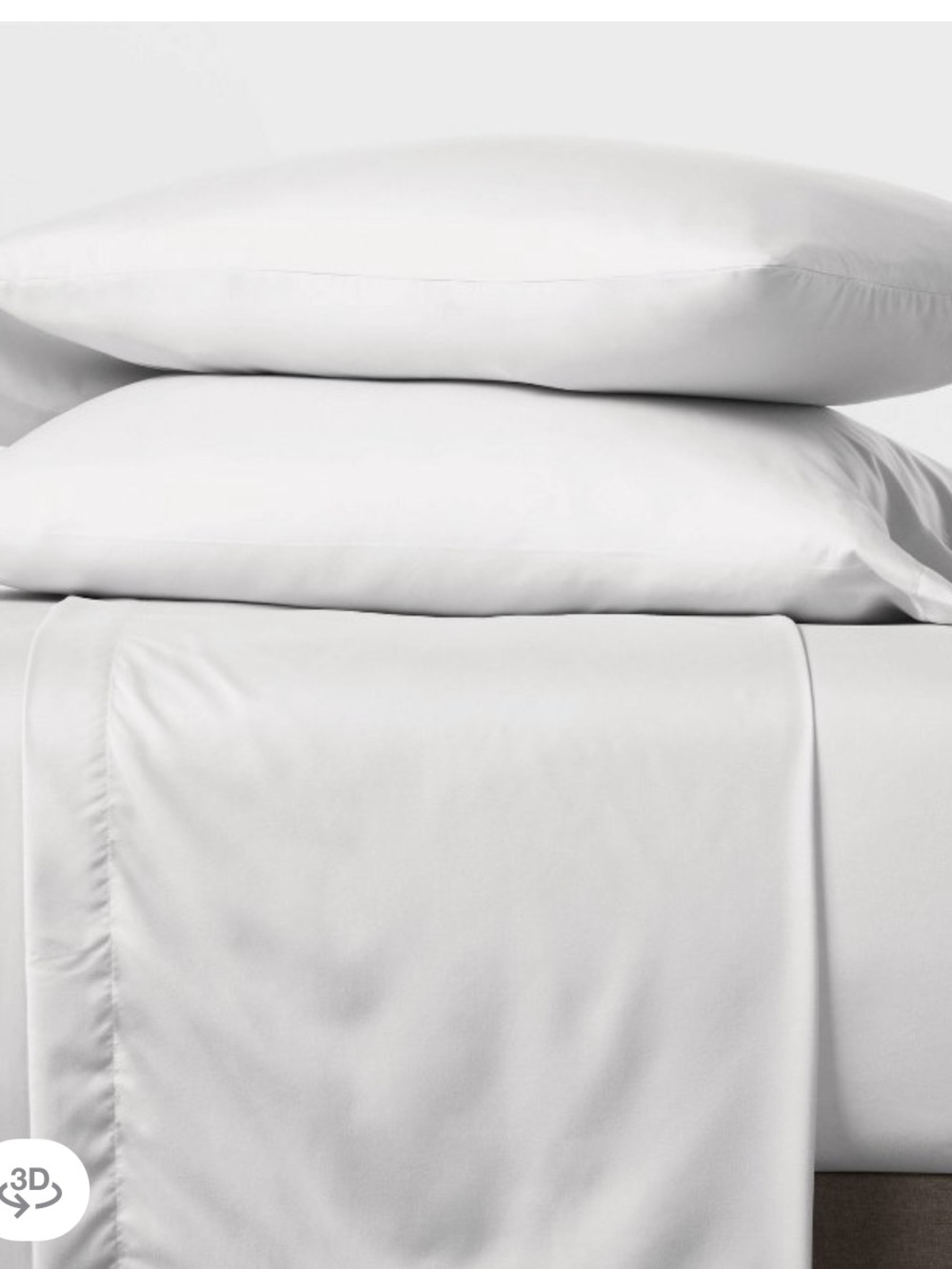 Room Essentials White flat sheet